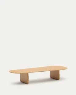 Kave Home Salontafel Pirita Eikenhout Naturel 146x56,5cm