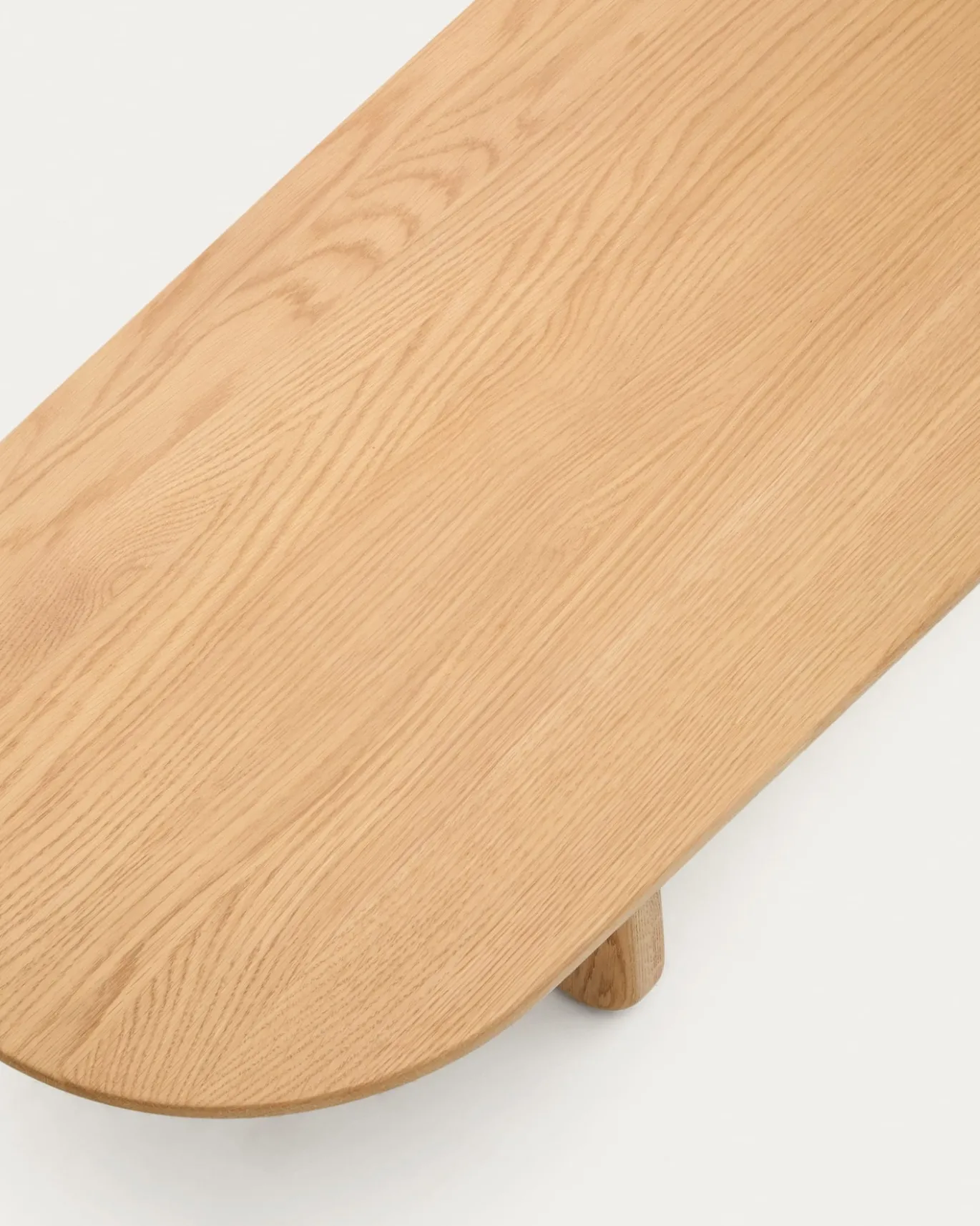Kave Home Salontafel Pirita Eikenhout Naturel 146x56,5cm