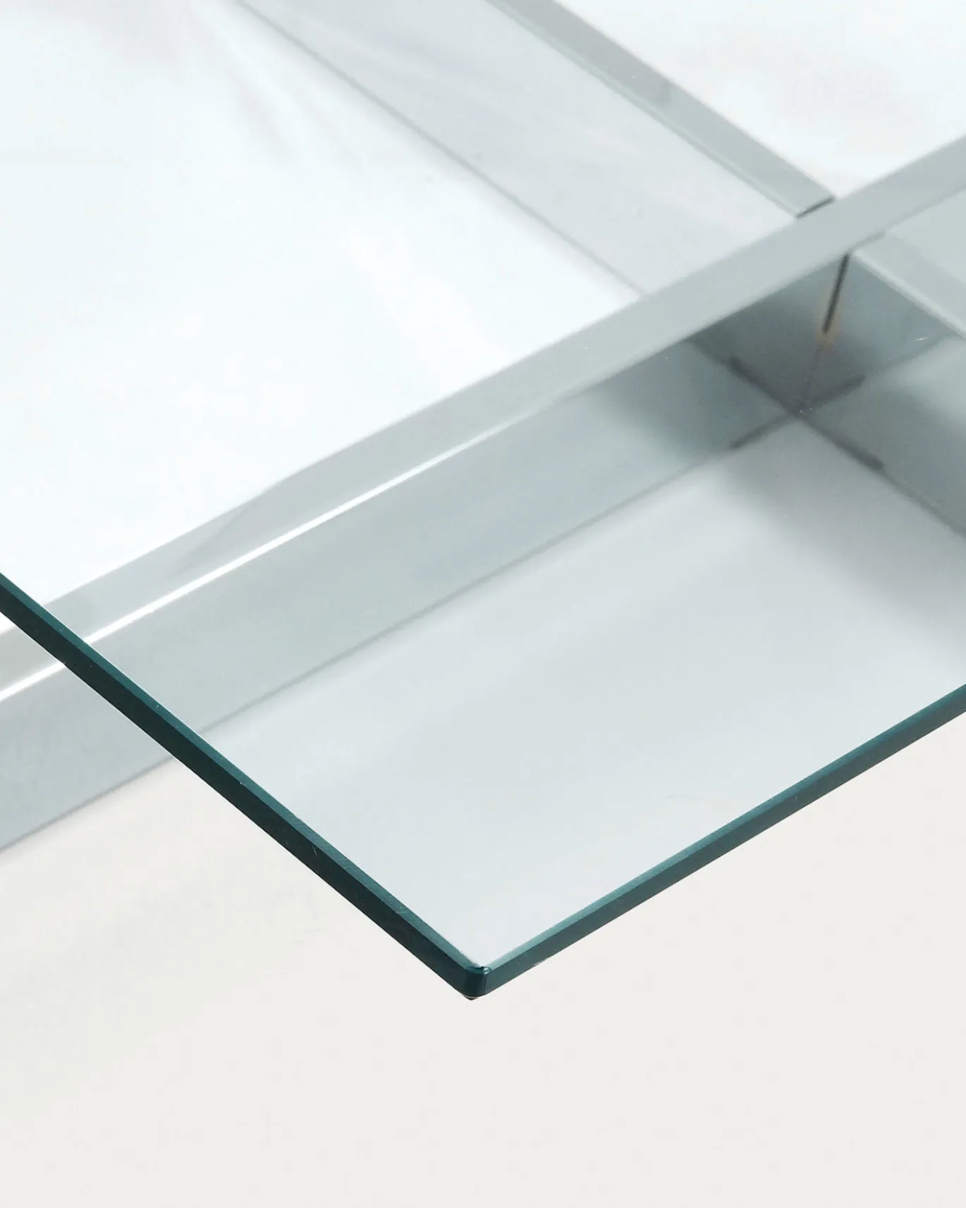 Kave Home Salontafel Plam Transparant Glas 120x70cm