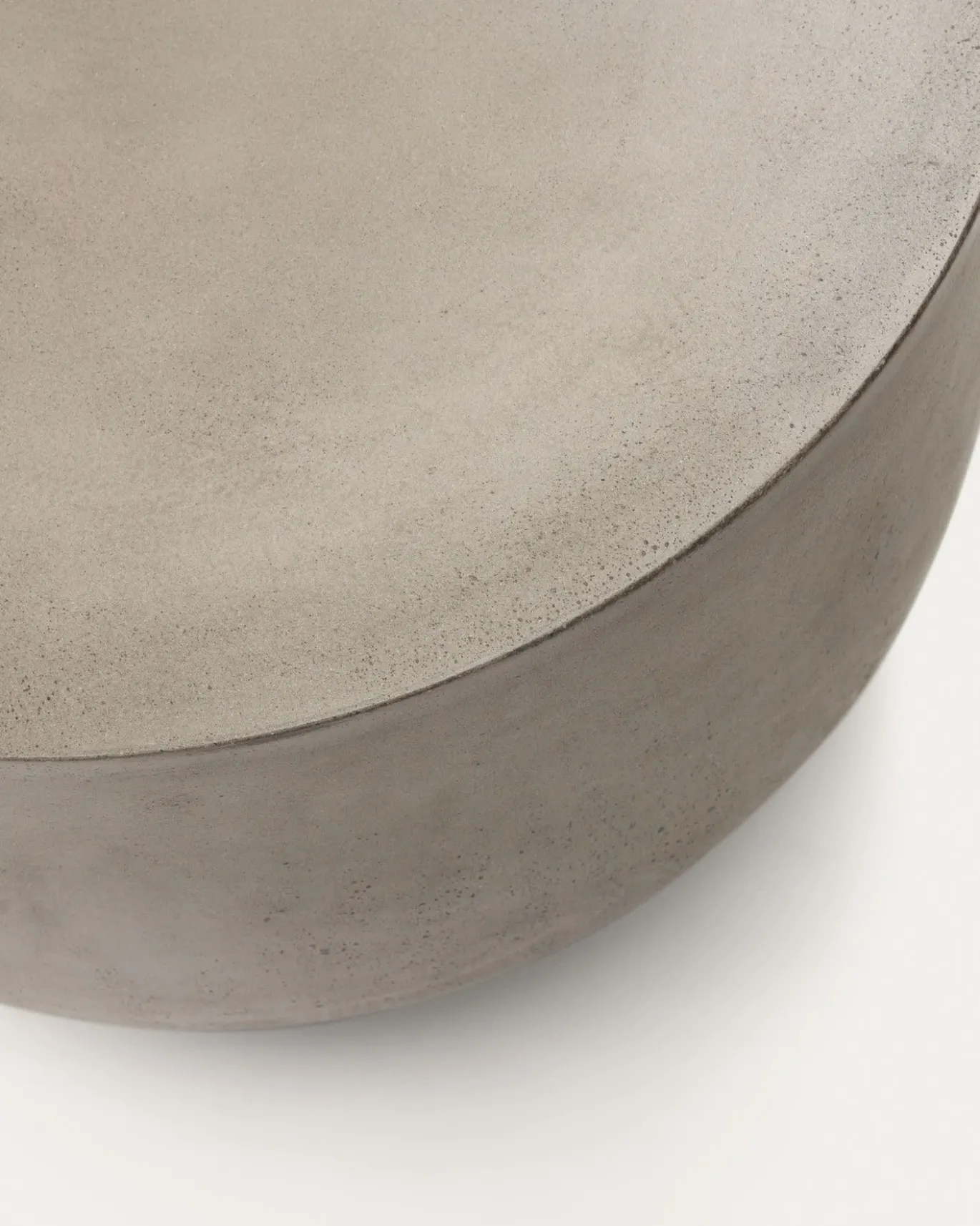 Kave Home Salontafel Ronde Garbet Cement Ø60cm