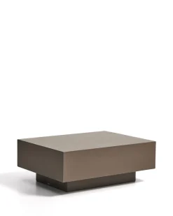 Kave Home Salontafel Rustella Cement Bruin 80x60cm