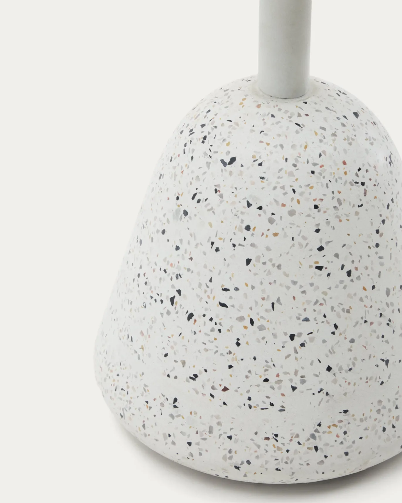 Kave Home Salontafel Saura Wit Terrazzo 32xØ55cm