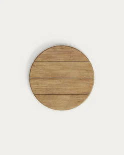 Kave Home Salontafel Saura Wit Terrazzo 32xØ55cm