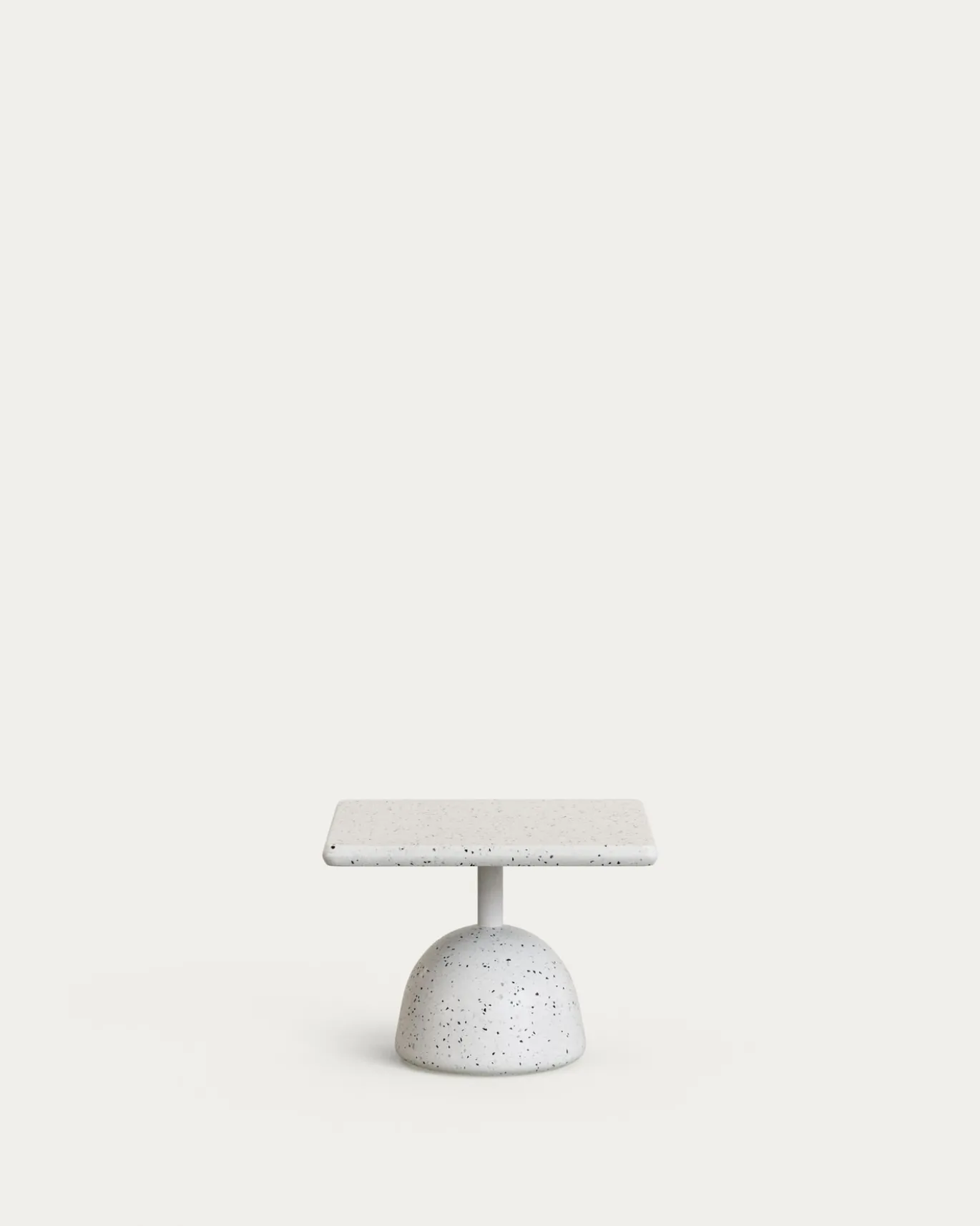 Kave Home Salontafel Saura Wit Terrazzo 32x48x48cm