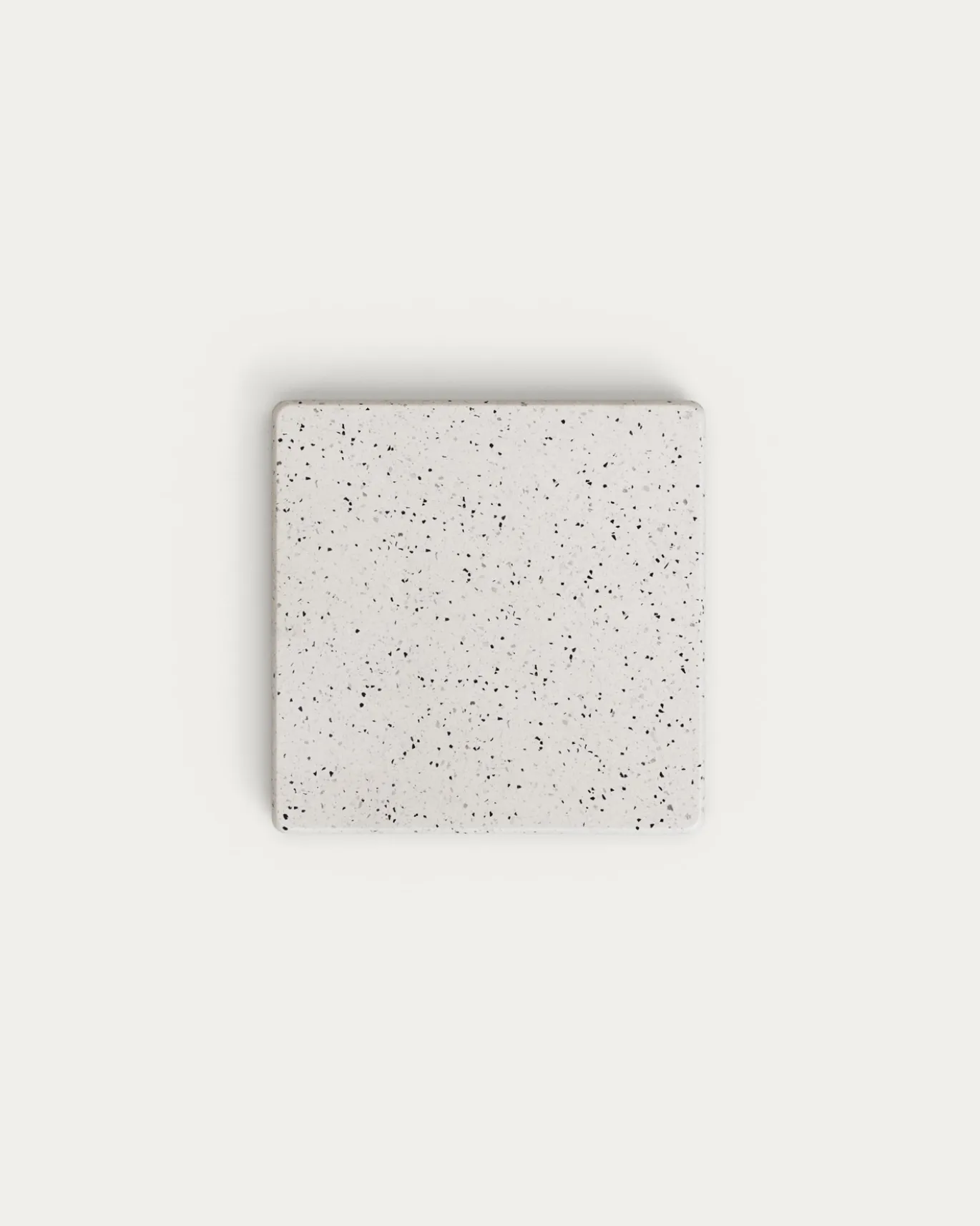 Kave Home Salontafel Saura Wit Terrazzo 32x48x48cm