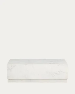 Kave Home Salontafel Sorein Marmer Wit 100cm
