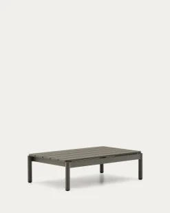 Kave Home Salontafel Sorells Groen Aluminium 52,4x91cm