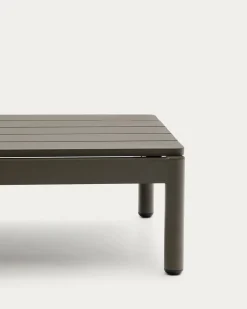 Kave Home Salontafel Sorells Groen Aluminium 52,4x91cm