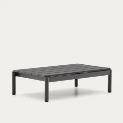 Kave Home Salontafel Sorells Grijs Aluminium 52,4x91cm