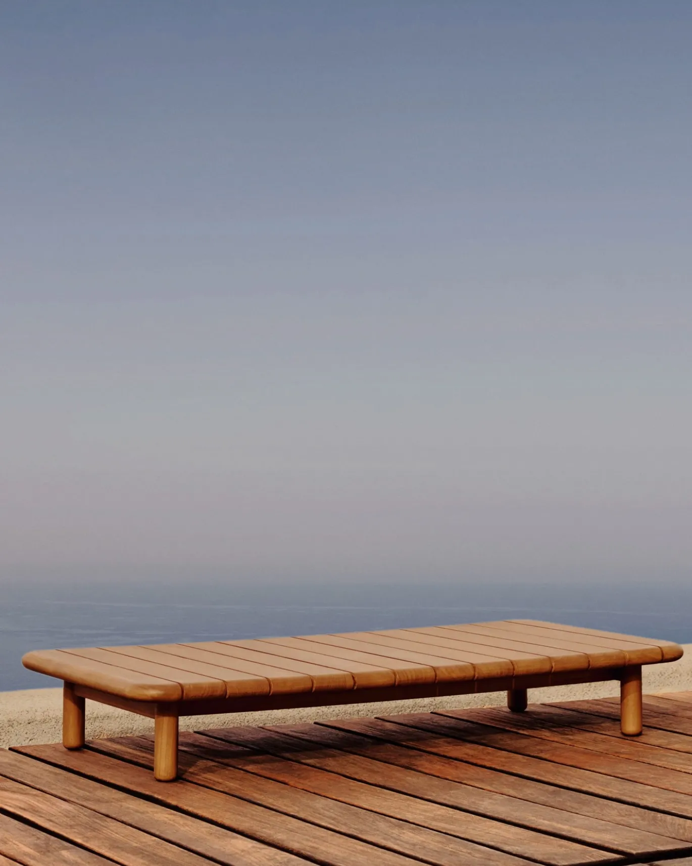 Kave Home Salontafel Turqueta Massief Teakhout 140x70cm