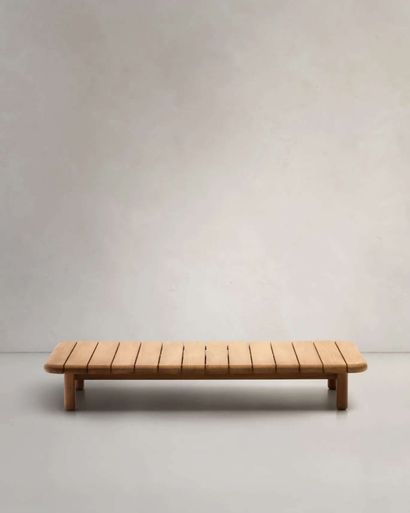 Kave Home Salontafel Turqueta Massief Teakhout 140x70cm