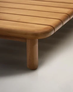 Kave Home Salontafel Turqueta Massief Teakhout 140x70cm