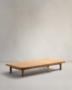 Kave Home Salontafel Turqueta Massief Teakhout 140x70cm