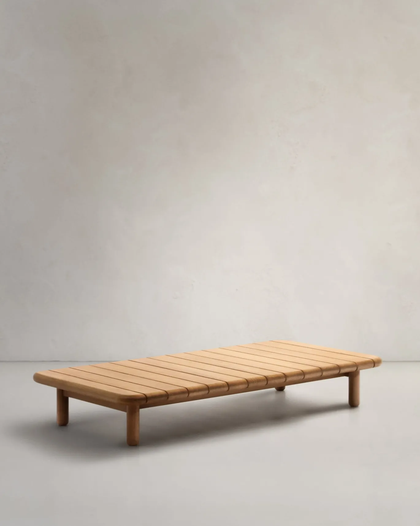 Kave Home Salontafel Turqueta Massief Teakhout 140x70cm