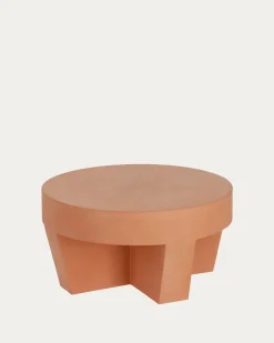 Kave Home Salontafel Vilena Terracotta Ø60cm