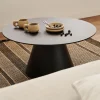 Kave Home Salontafel Wilshire Gehard Glas Ø80cm