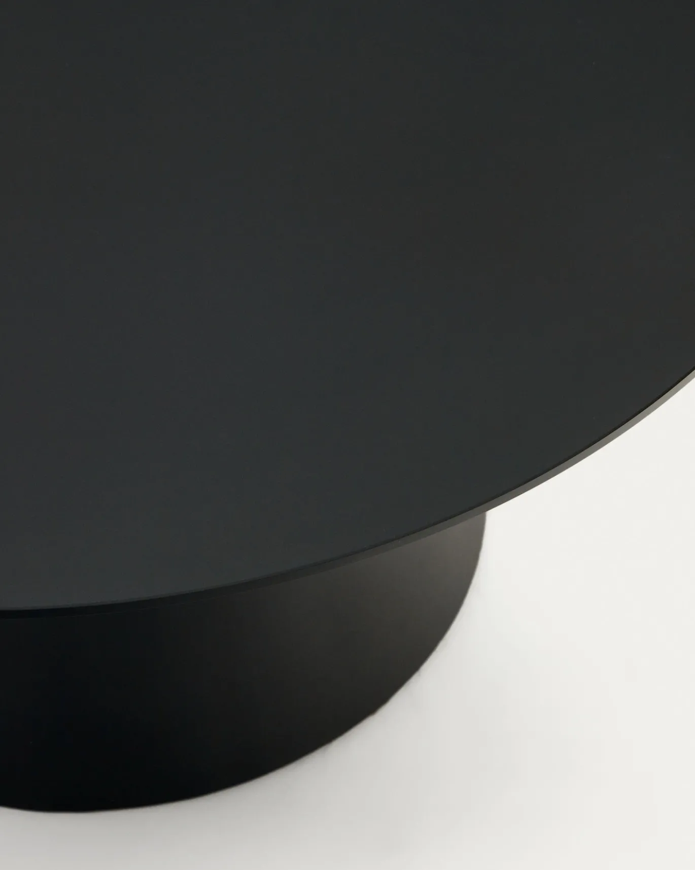 Kave Home Salontafel Wilshire Gehard Glas Ø80cm