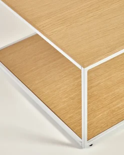 Kave Home Salontafel Yoana Eikenfineer Naturel/Wit 110x60cm