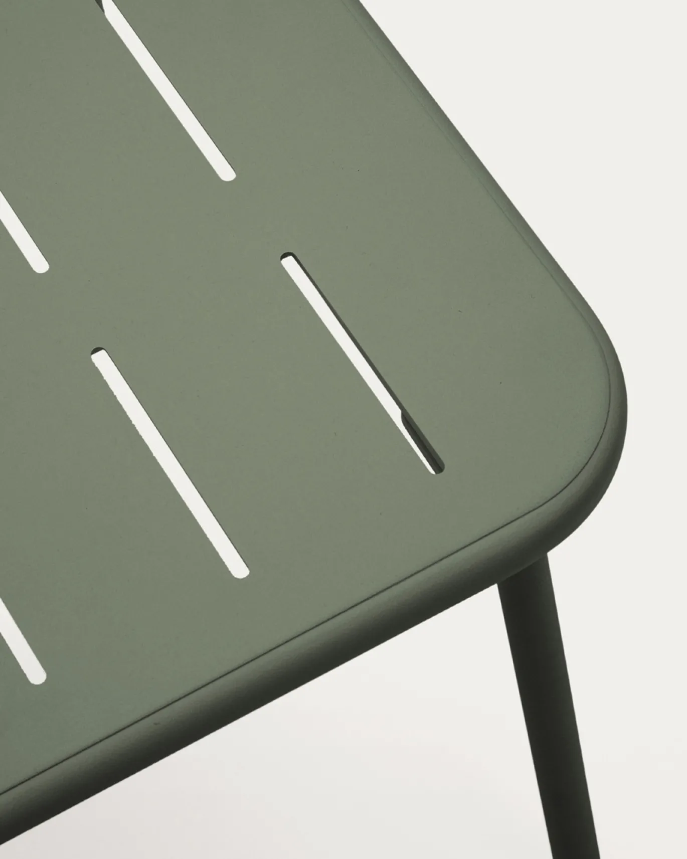 Kave Home Salontafel Zivia Outdoor Groen 90x50cm