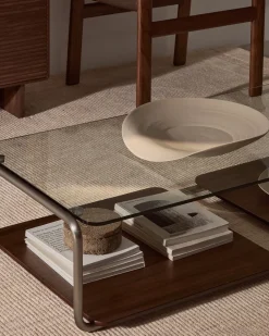 Kave Home Schaal Ebenor Midden Beige Keramiek Ø53cm