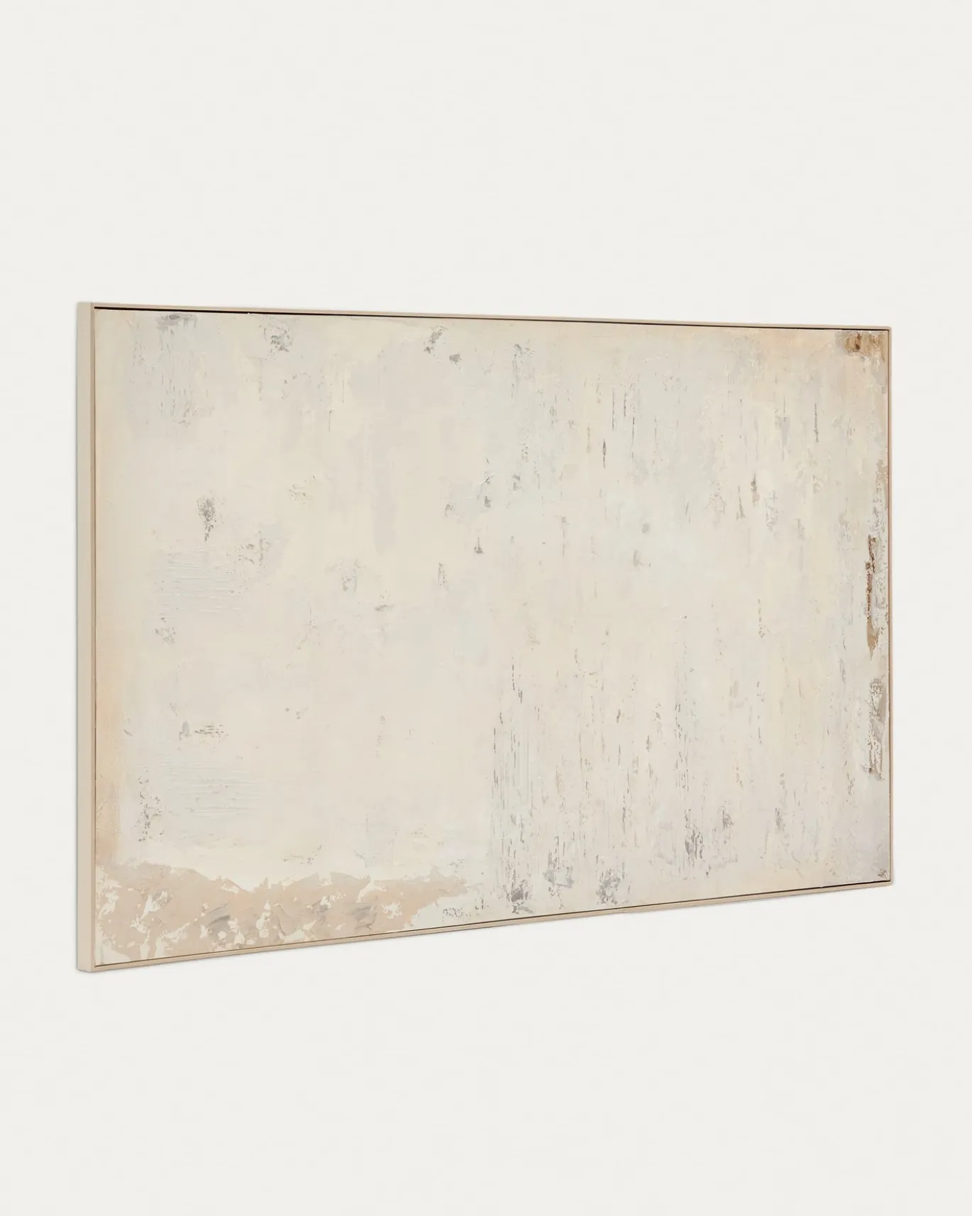Kave Home Schilderij Abstract Silpa Beige 200x120cm