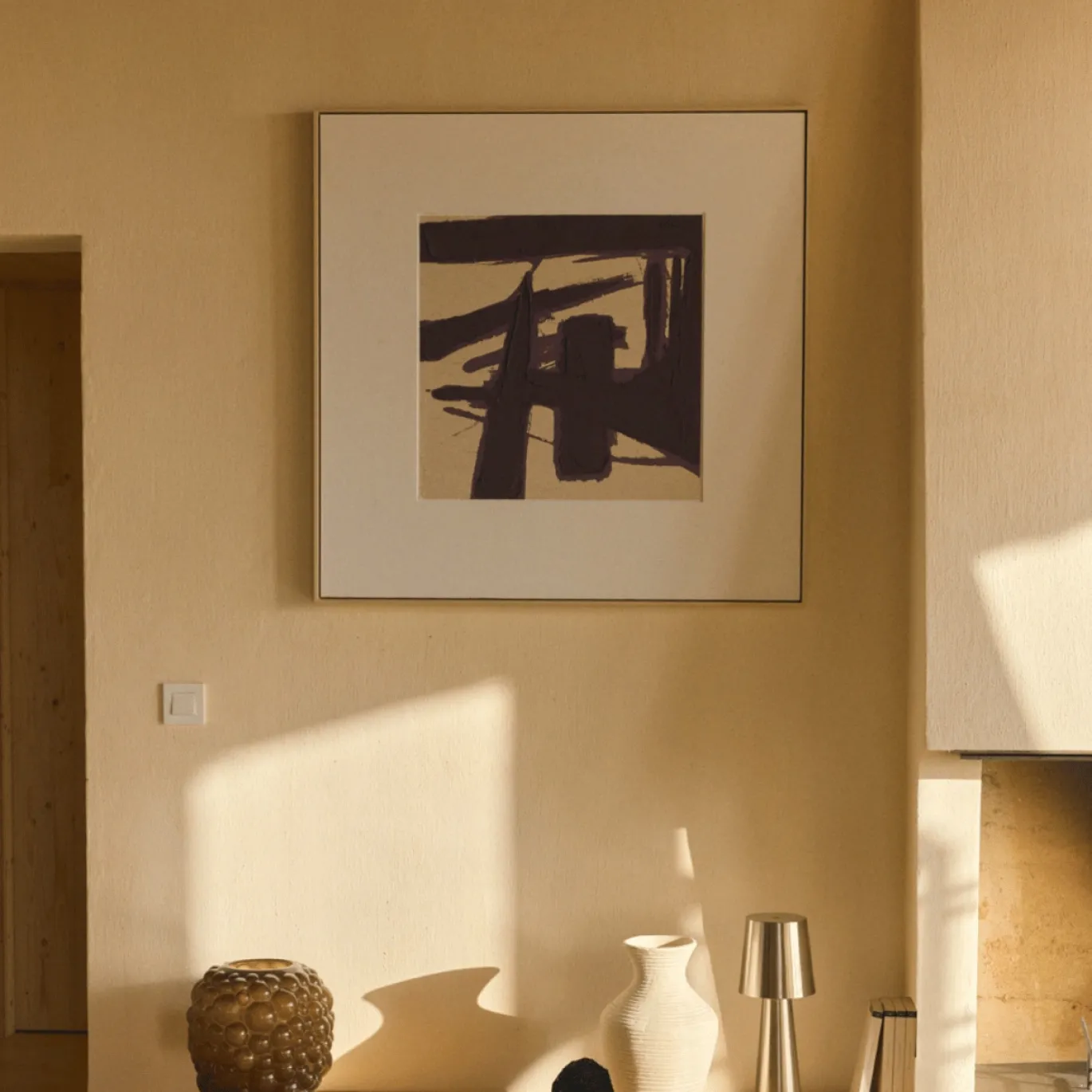 Kave Home Schilderij Arilan Abstract 100cm Links