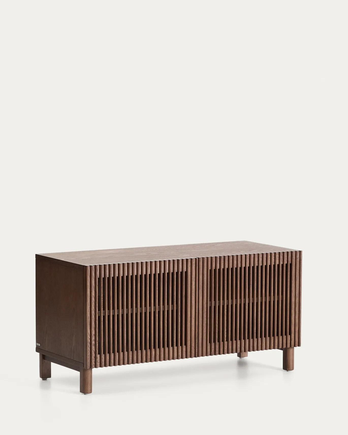 Kave Home Schoenenkast Beyla Essenfineer Walnoot 98cm