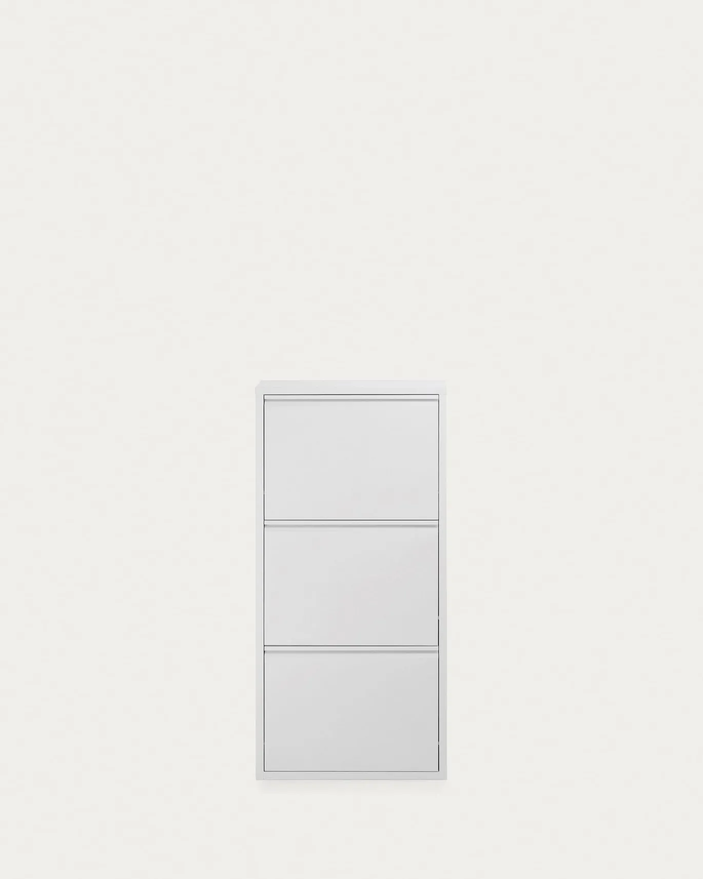 Kave Home Schoenenkast Ode 50x103cm 3 Deuren Wit