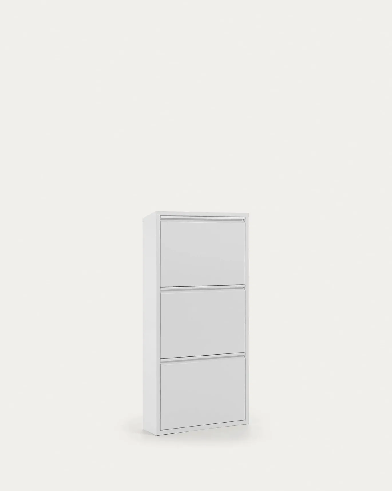 Kave Home Schoenenkast Ode 50x103cm 3 Deuren Wit