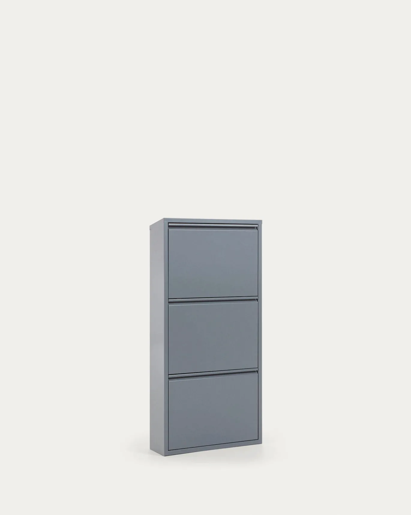 Kave Home Schoenenkast Ode 50x103cm 3 Deuren Grijs