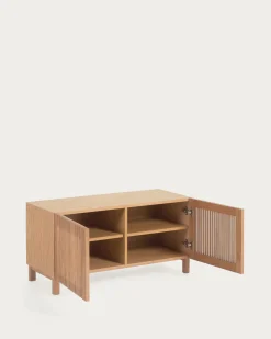 Kave Home Schoenenrek Beyla 2 Deuren Eikenfineer 98,5cm