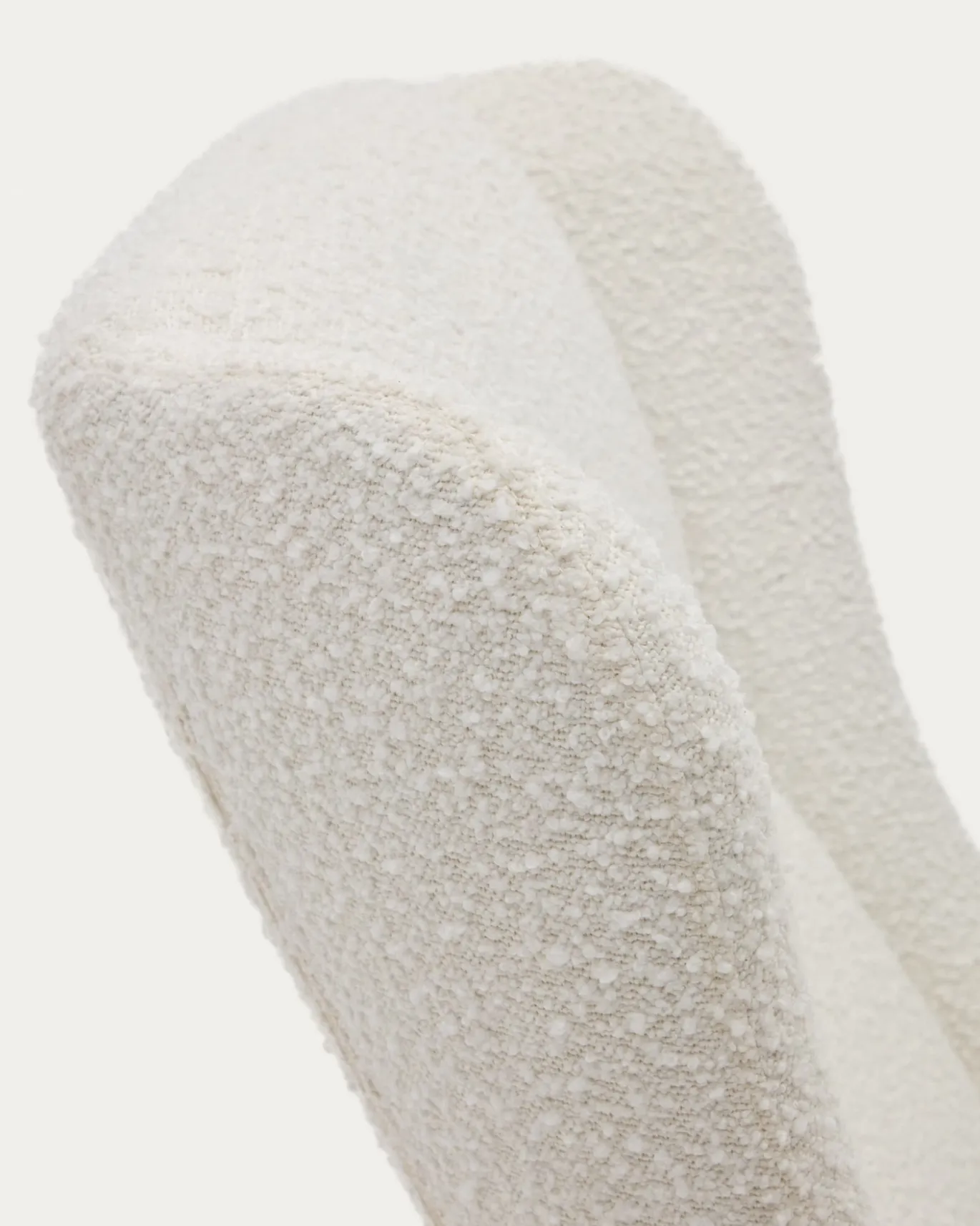 Kave Home Schommelstoel Maustin Wit Bouclé