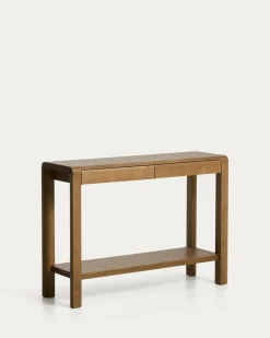 Kave Home Sidetable Arelida Eiken Lichtbruin 112cm