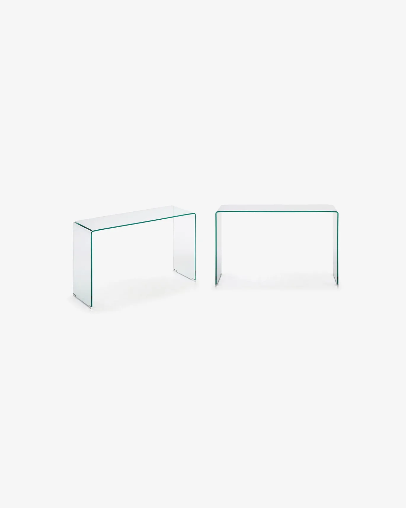 Kave Home Sidetable Burano Glas 125cm
