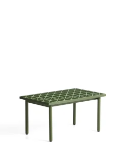 Kave Home Sidetable Maurina Staal Tegels Groen 81cm