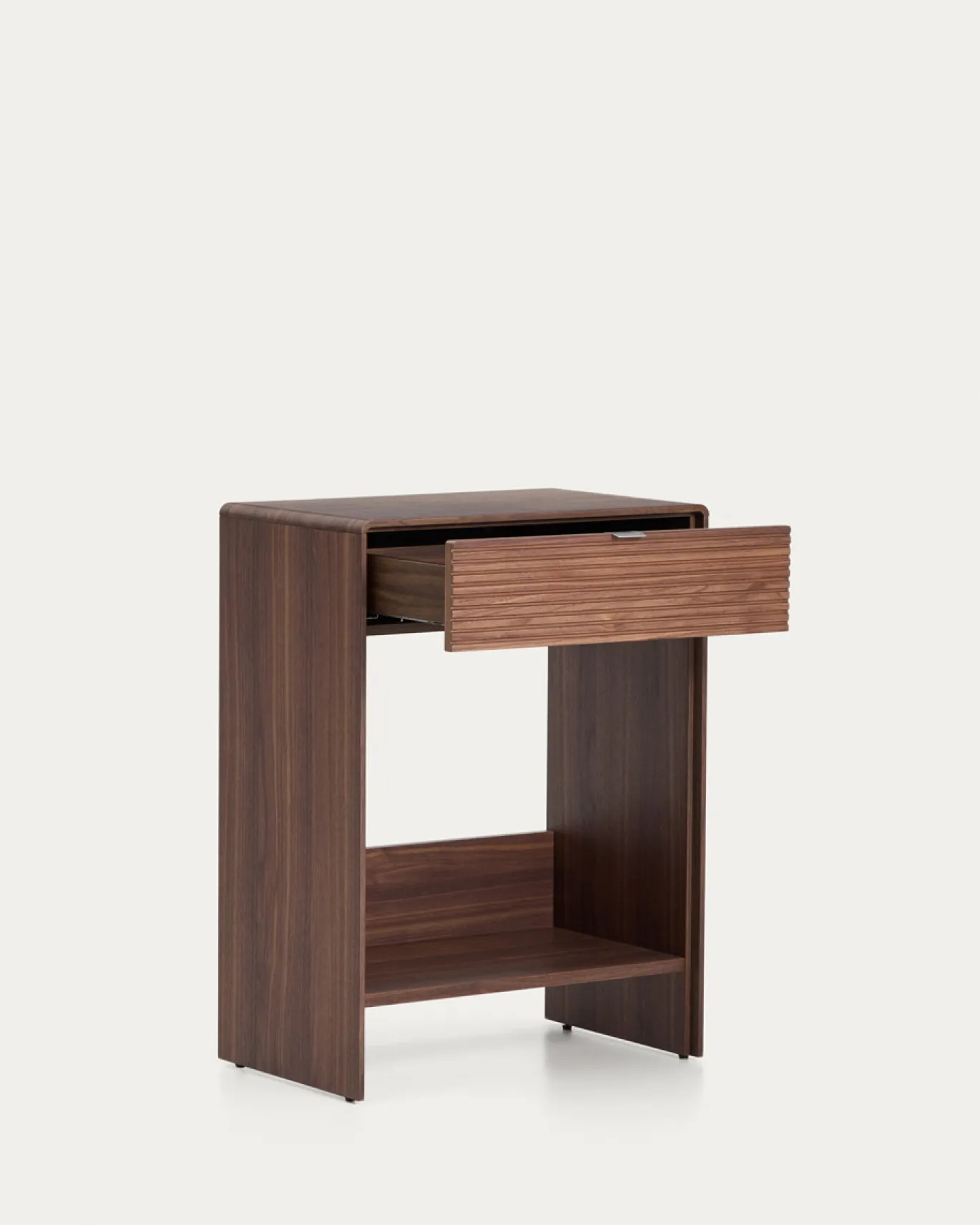 Kave Home Sidetable Norlen Walnoot 120cm