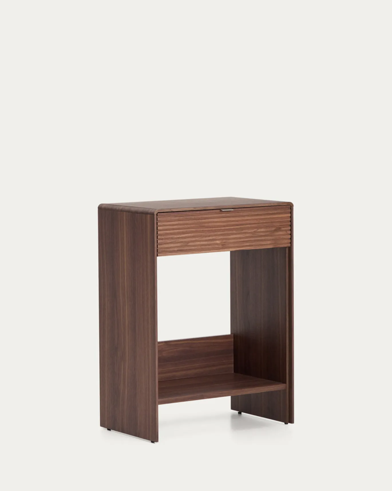 Kave Home Sidetable Norlen Walnoot 120cm