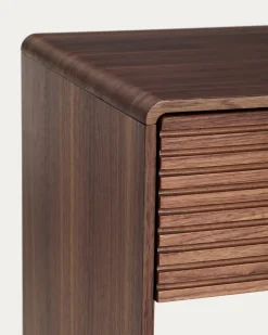 Kave Home Sidetable Norlen Walnoot 120cm