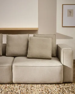 Kave Home Slaapbank Marela Chenille Beige 236cm