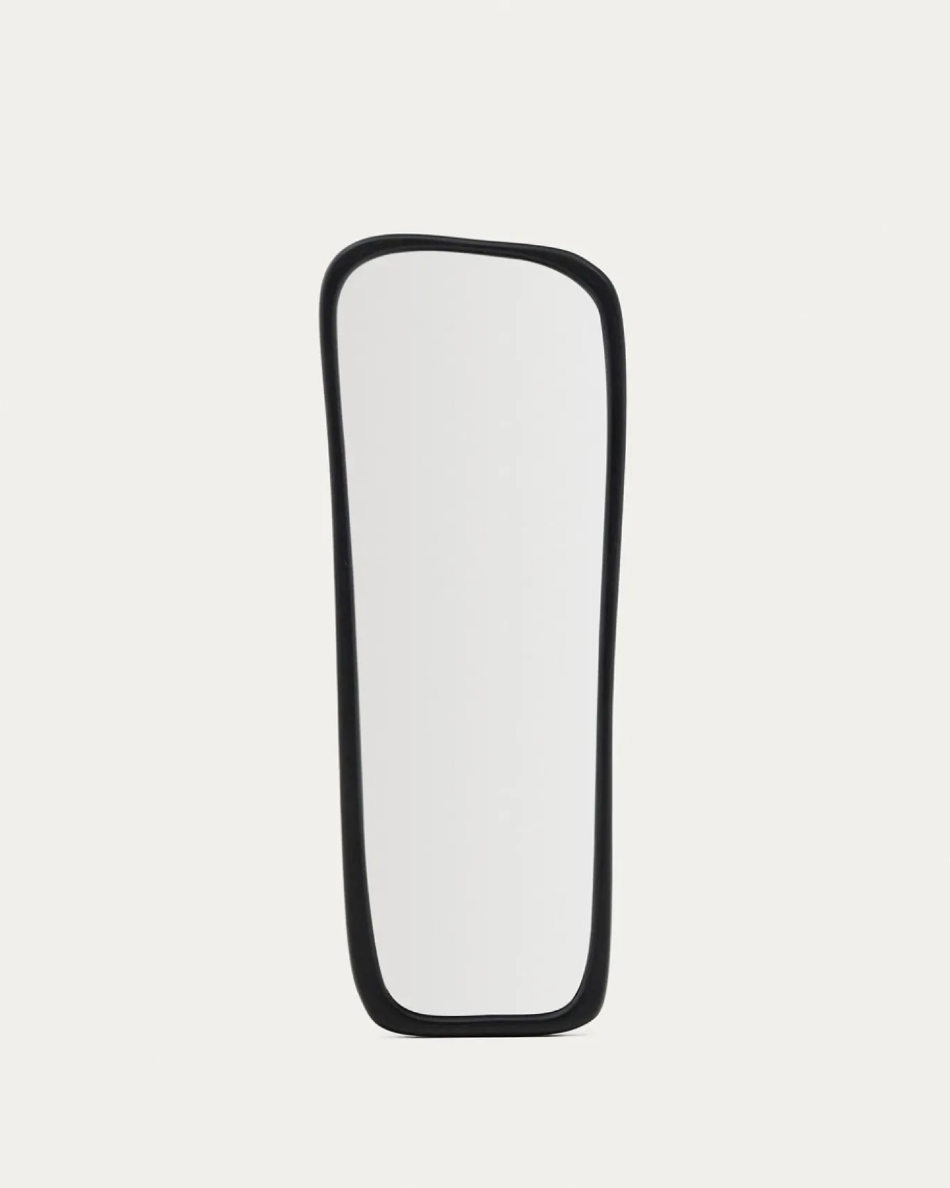 Kave Home Spiegel Alura Zwart Teakhout 158x61cm