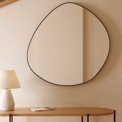 Kave Home Spiegel Anera Staal 93x90cm