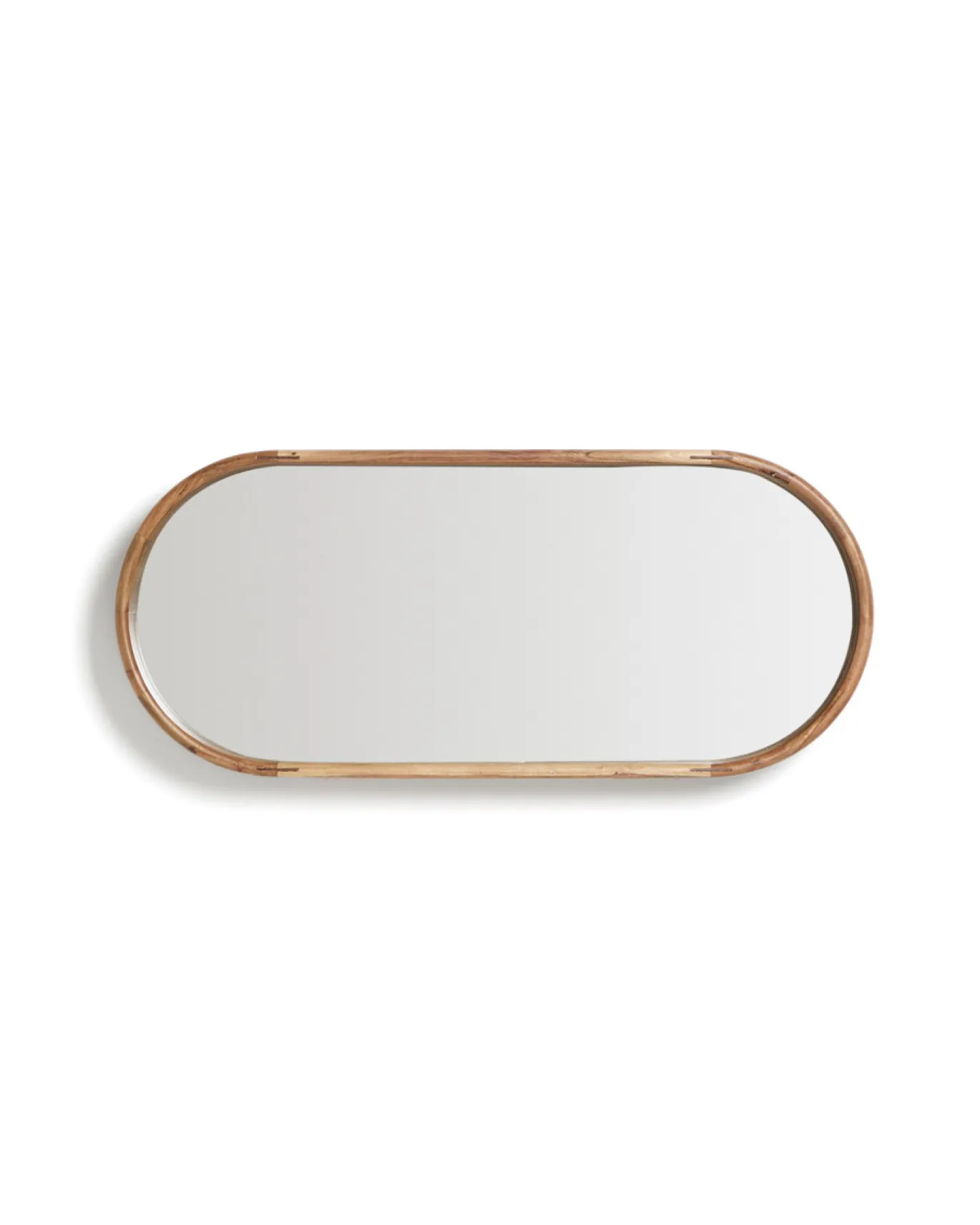 Kave Home Spiegel Berale Acaciahout 76cm
