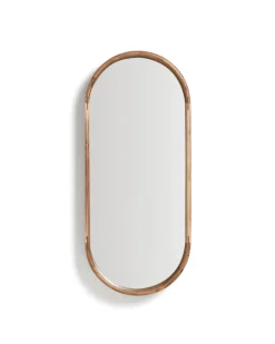 Kave Home Spiegel Berale Acaciahout 76cm