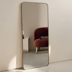 Kave Home Spiegel Marco Goudkleurig Metaal 80x180cm