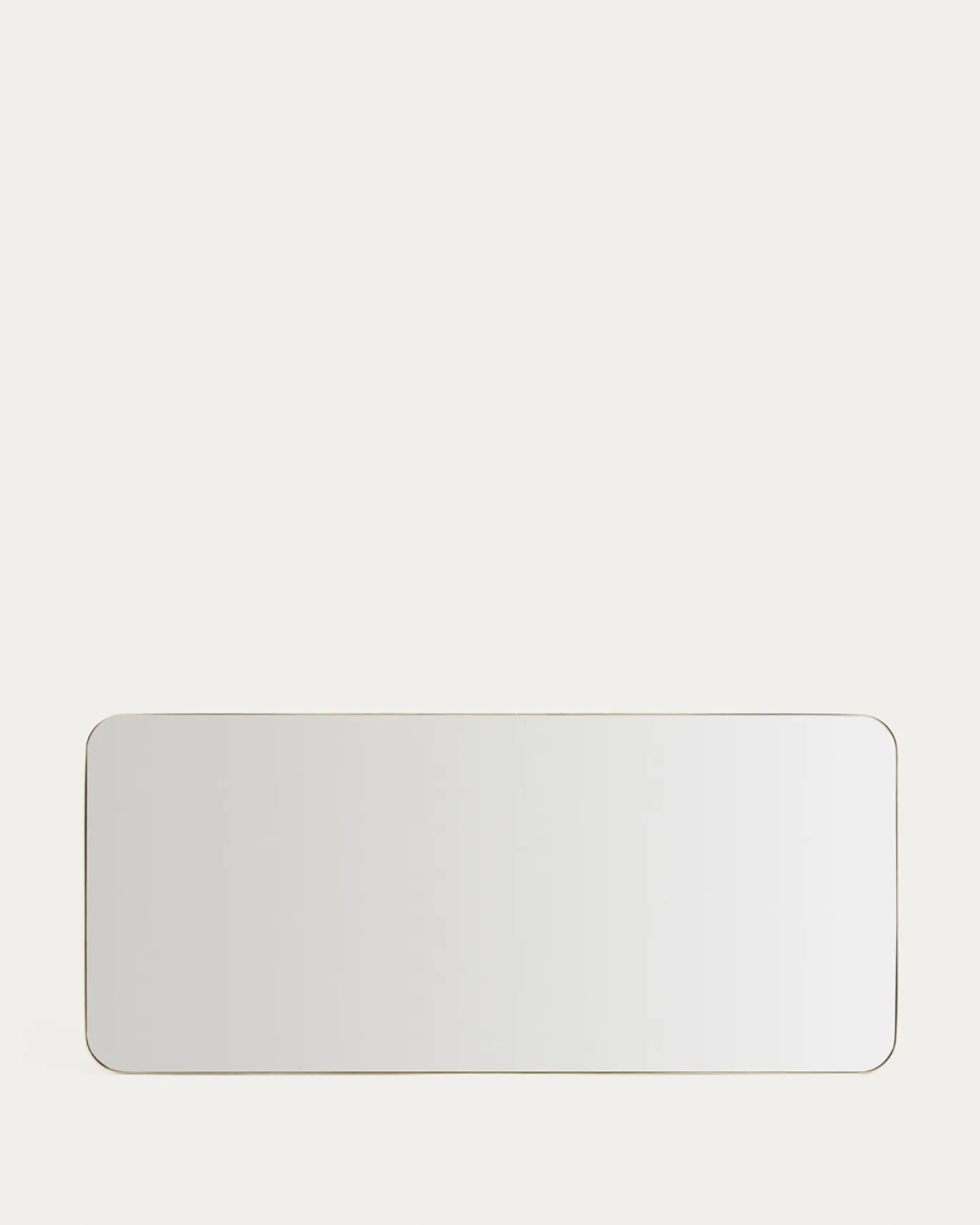 Kave Home Spiegel Marco Goudkleurig Metaal 80x180cm