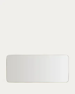 Kave Home Spiegel Marco Goudkleurig Metaal 80x180cm