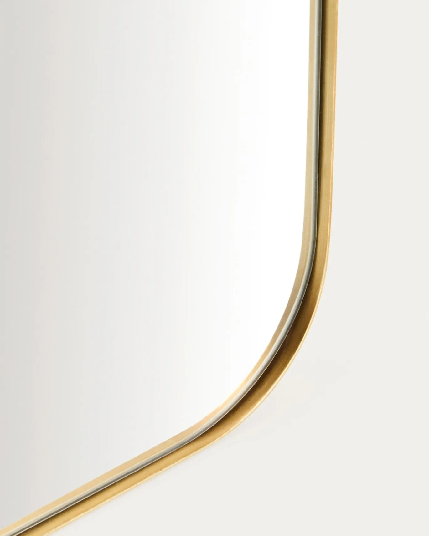Kave Home Spiegel Marco Goudkleurig Metaal 80x180cm