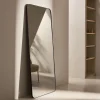 Kave Home Spiegel Marco Zwart Metaal 80x180cm