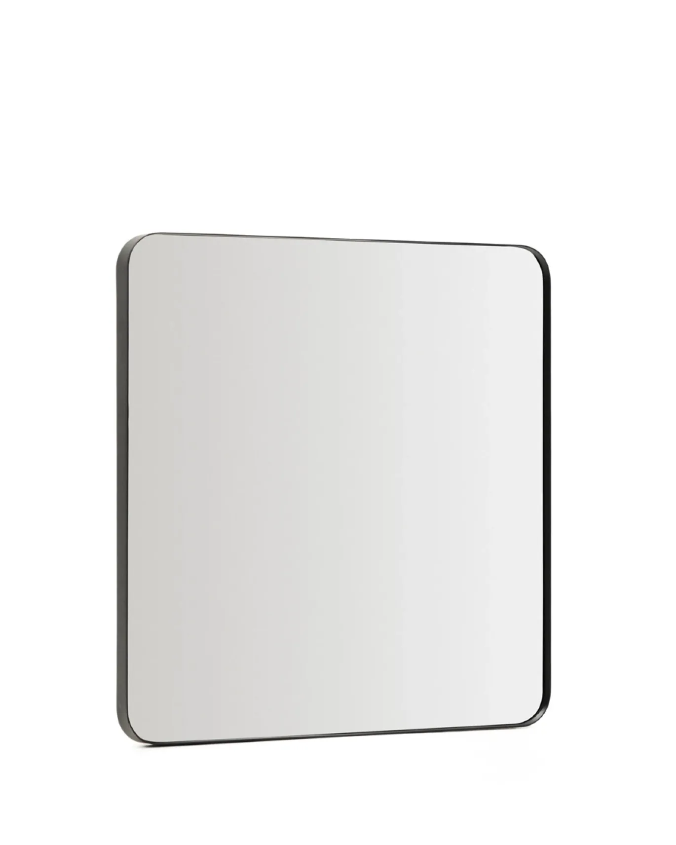 Kave Home Spiegel Marco Zwart Metaal 60x60cm