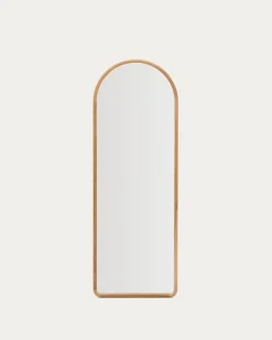 Kave Home Spiegel Milsa Teakhout 55x155cm